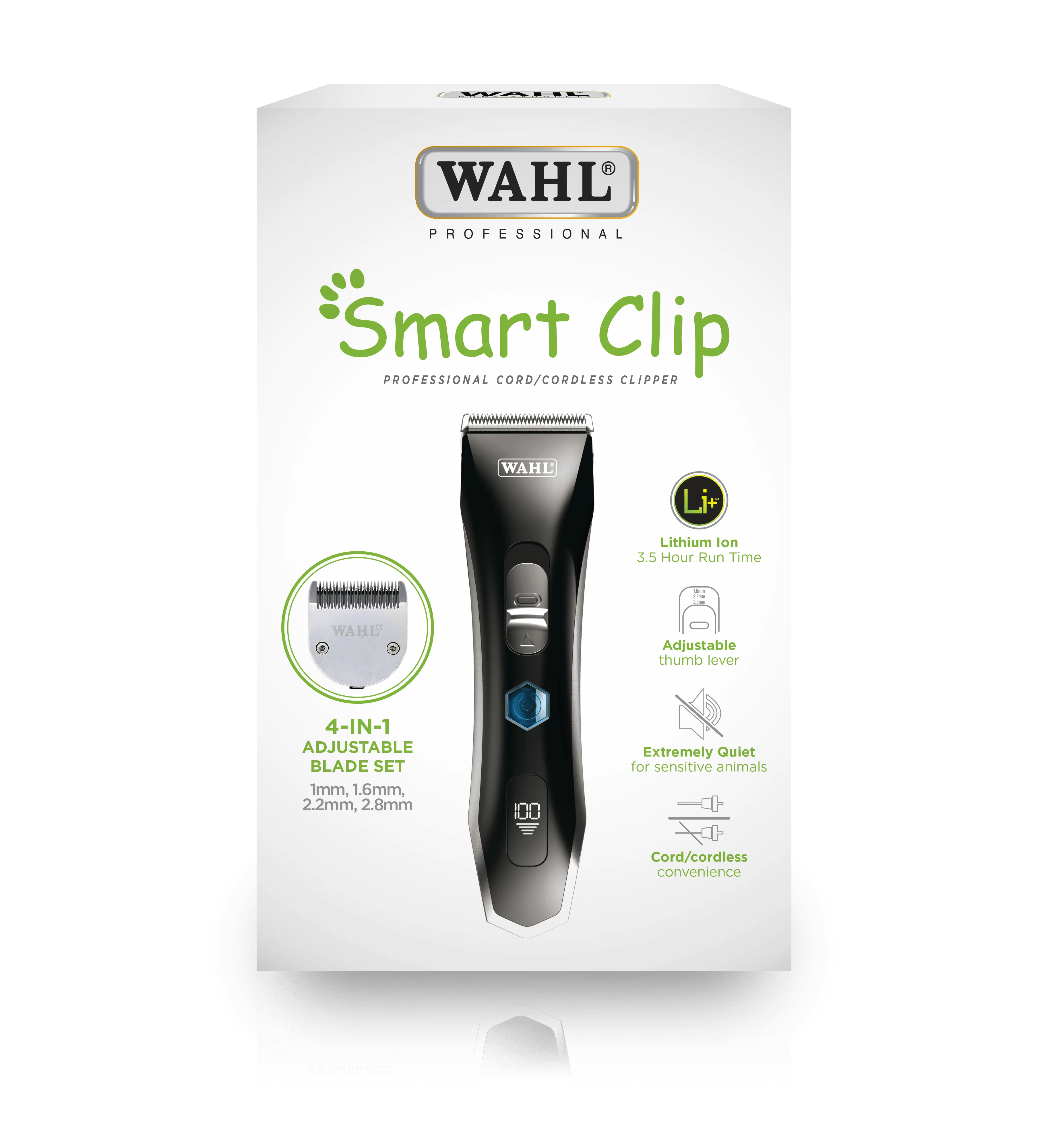 Wahl Smart Clip Lithium cord/cordless Clipper