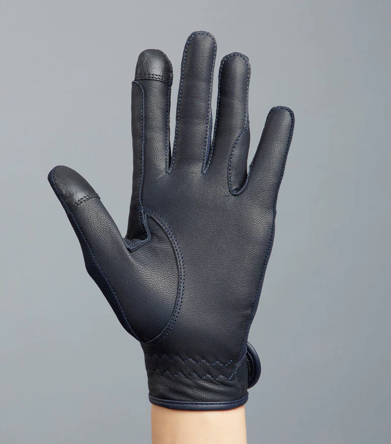 PE - Bordoni Leather Mesh Riding Gloves
