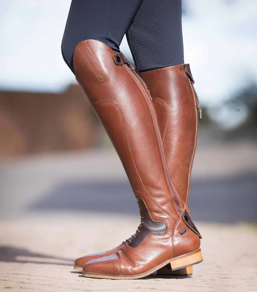 PE - Dellucci Ladies Long Leather Riding Boot