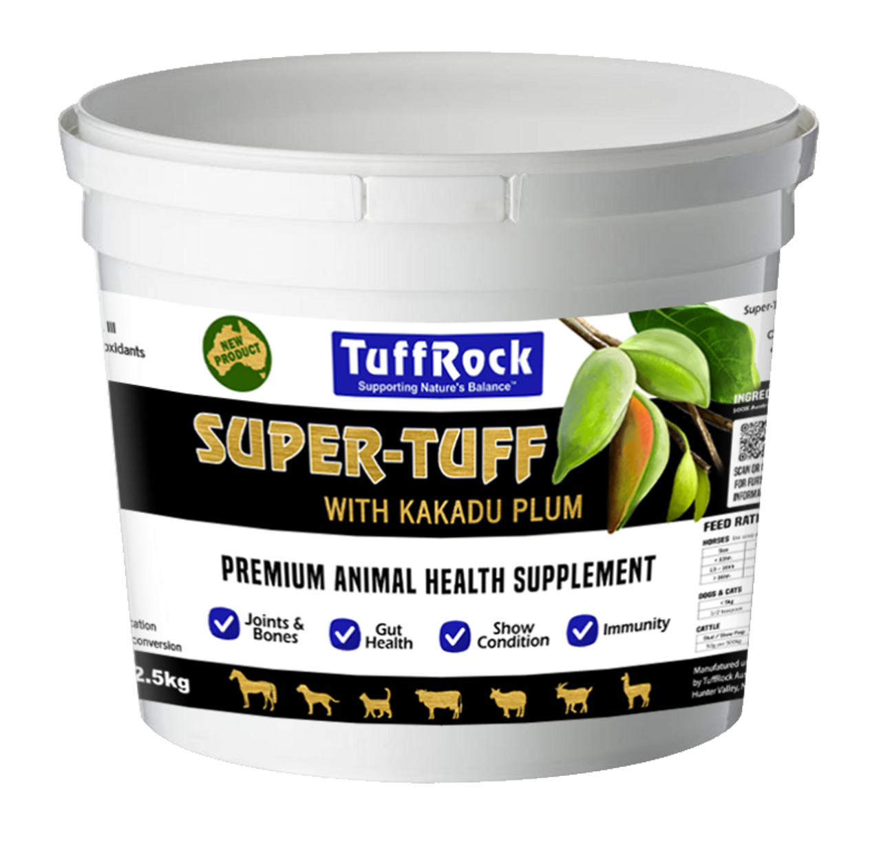 Tuff Rock - Super Tuff with Kakadu Plum Vitamin C