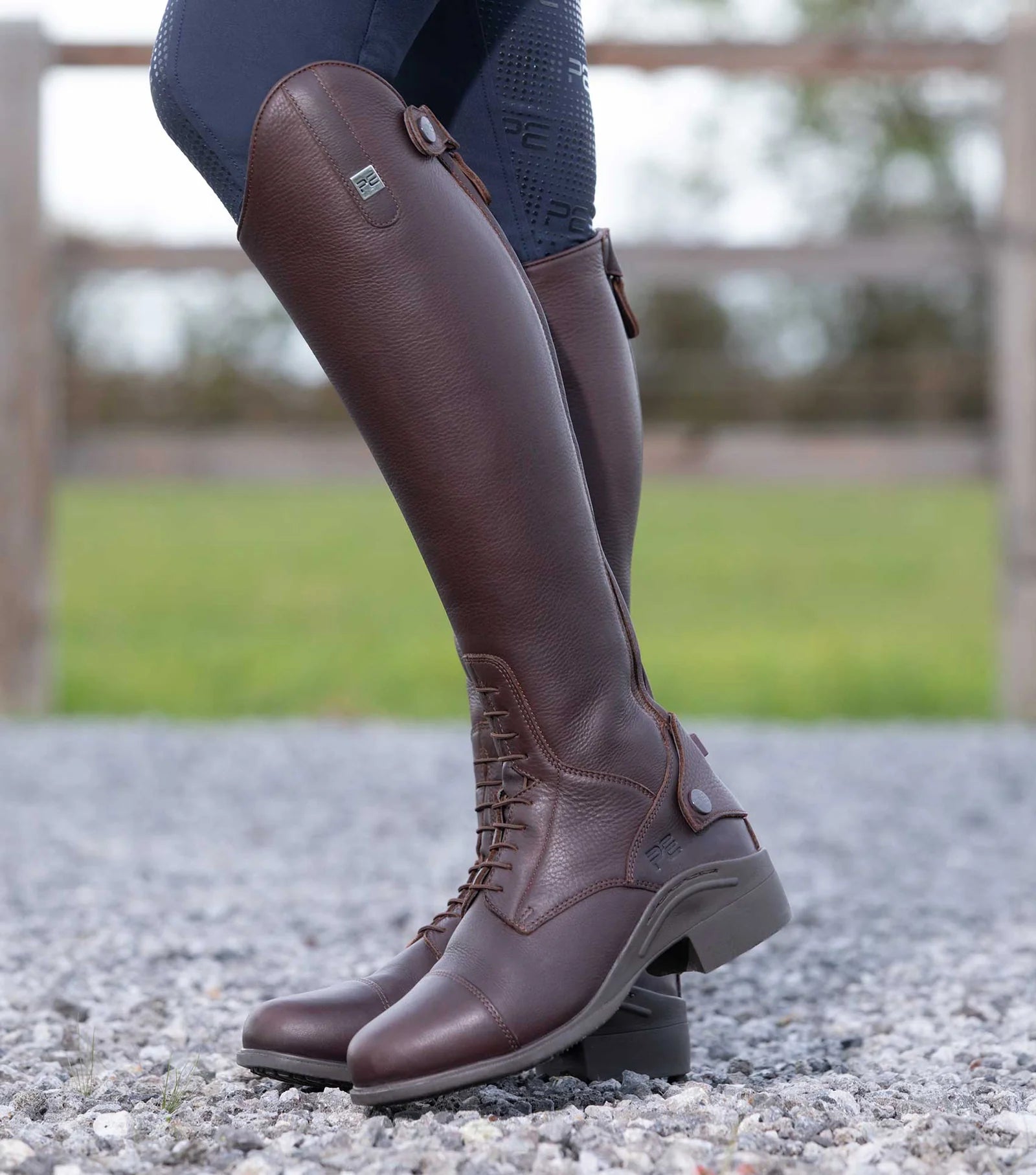 PE - Vallardi Ladies Leather Field Tall Riding Boot