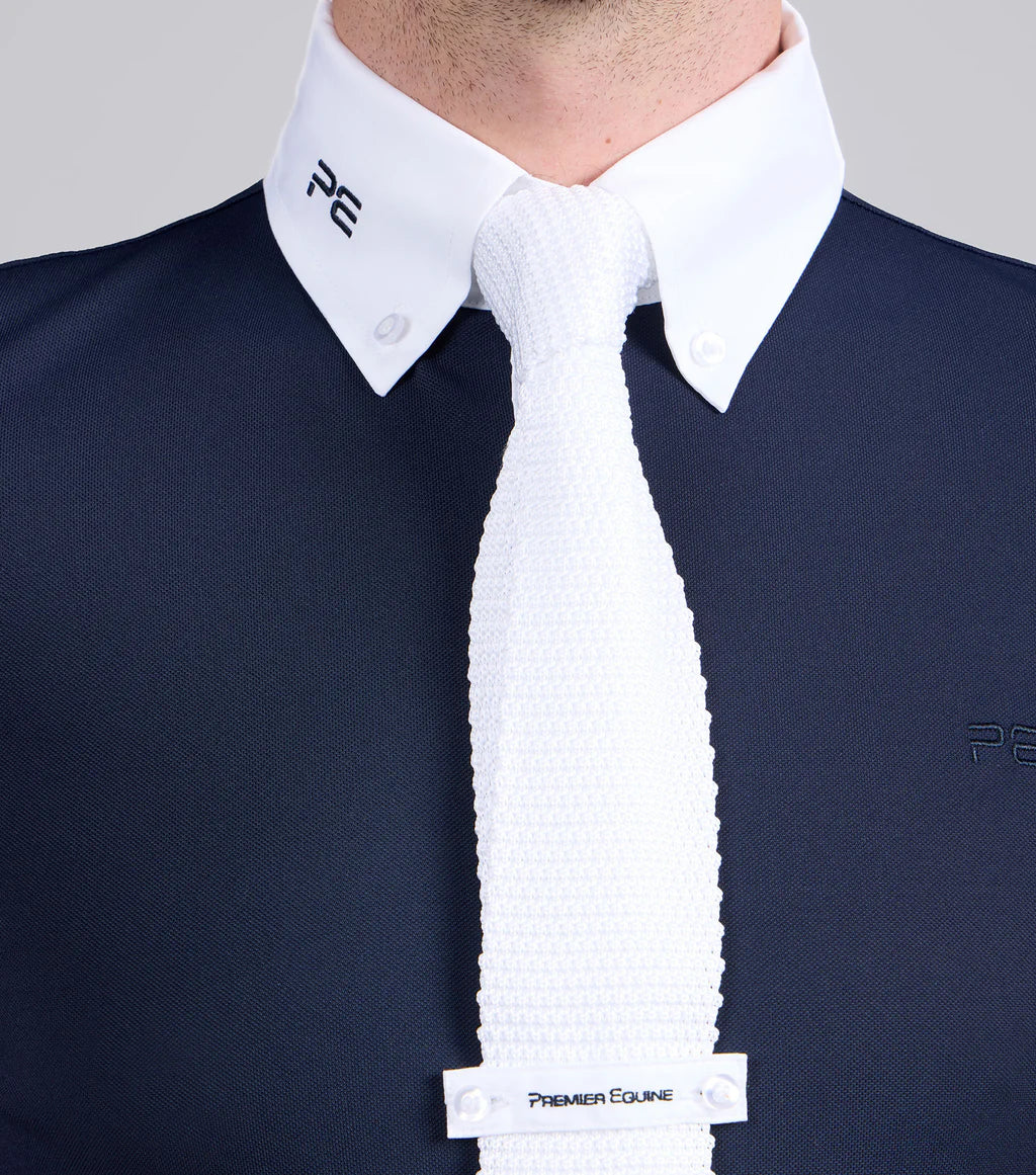 PE - Giulio Men's Long Sleeve Show Shirt Navy
