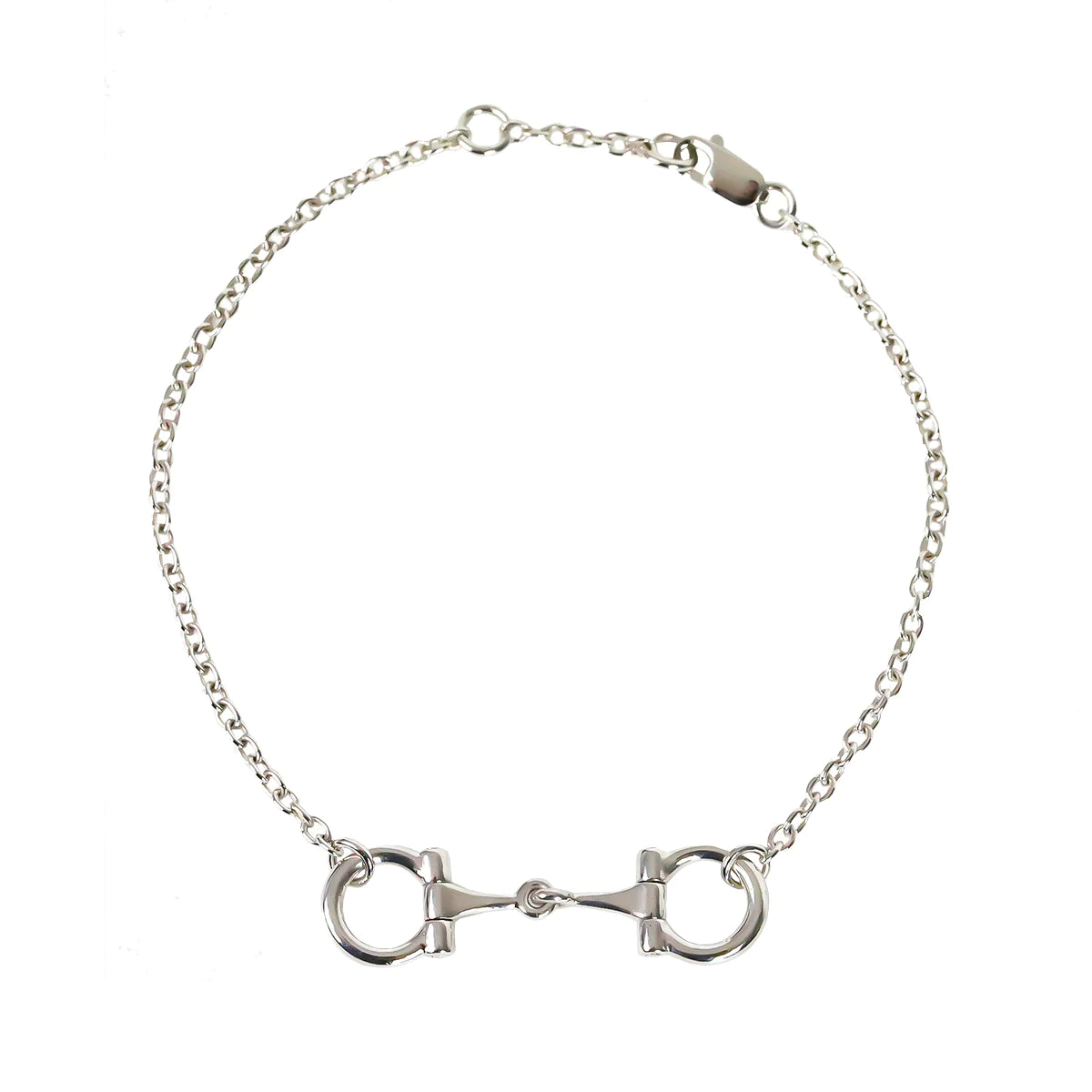 Horsebit Links Bracelet in Sterling Silver – Sziro Jewelry