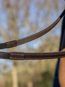 LeMieux Rubber Half Lined Reins