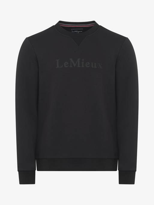 LeMieux - Mens Elite Crew Sweatshirt Black