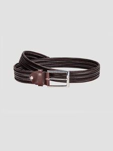Logan Elastic Unisex Belt in Leather