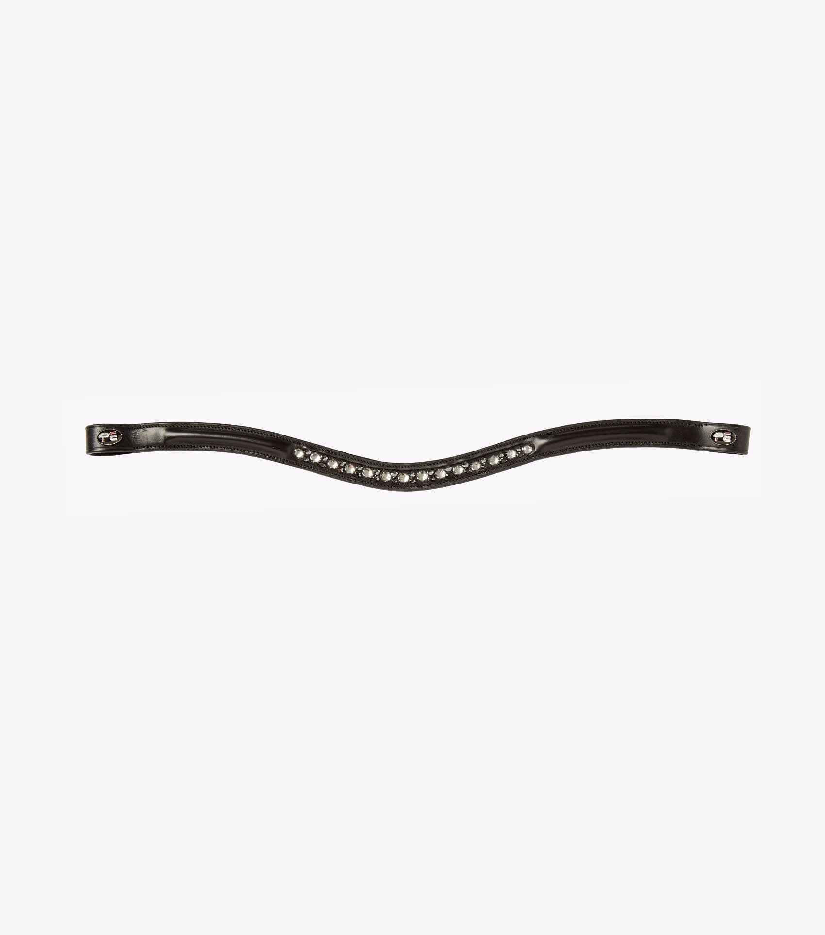 PE - Allora Shaped Diamante Browband - Mono