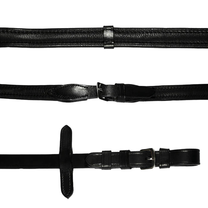 Lumiere - Padded nappa leather reins (flat)