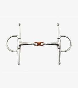 PE - Copper Full Cheek French Link Snaffle