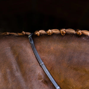 Lumiere - Padded nappa leather reins (flat)