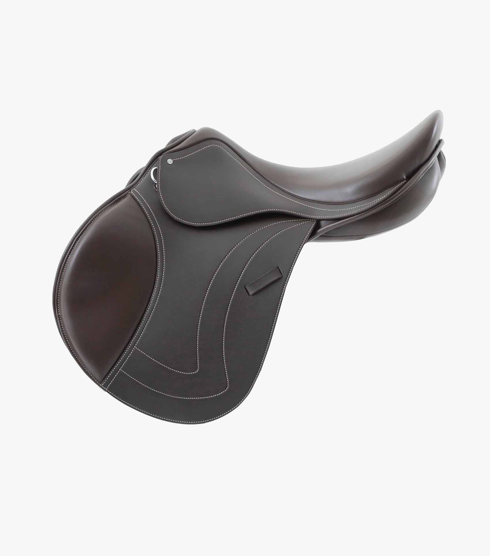 PE - Prideaux Synthetic Close Contact Jump Saddle Brown