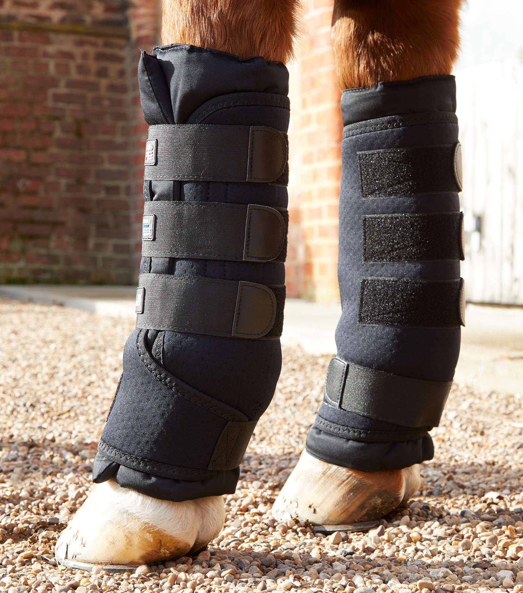 PE - Stable Boot Wraps Black