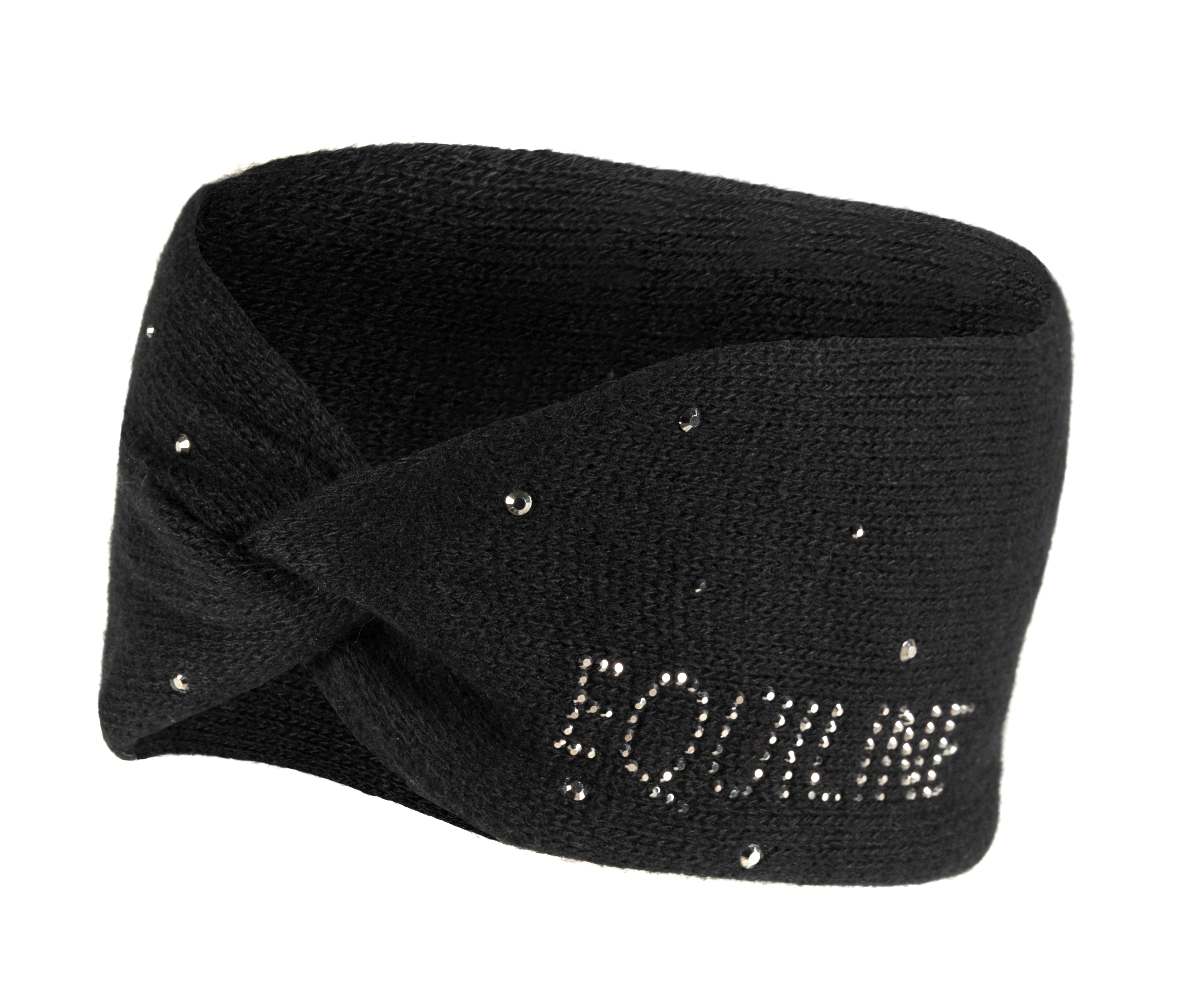 Equiline - Headband Knitted with Rhinestone Glueg