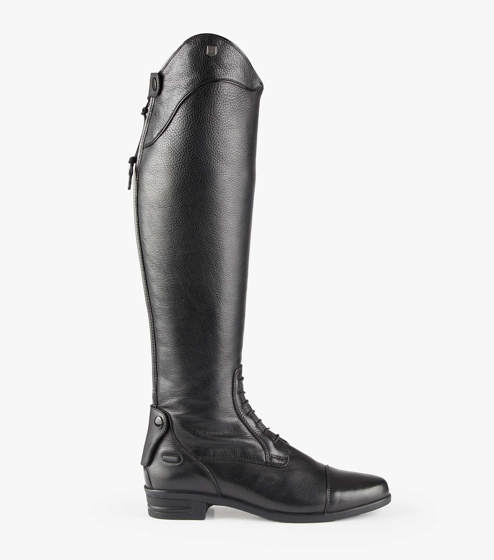 Tall Boot - Black Leather