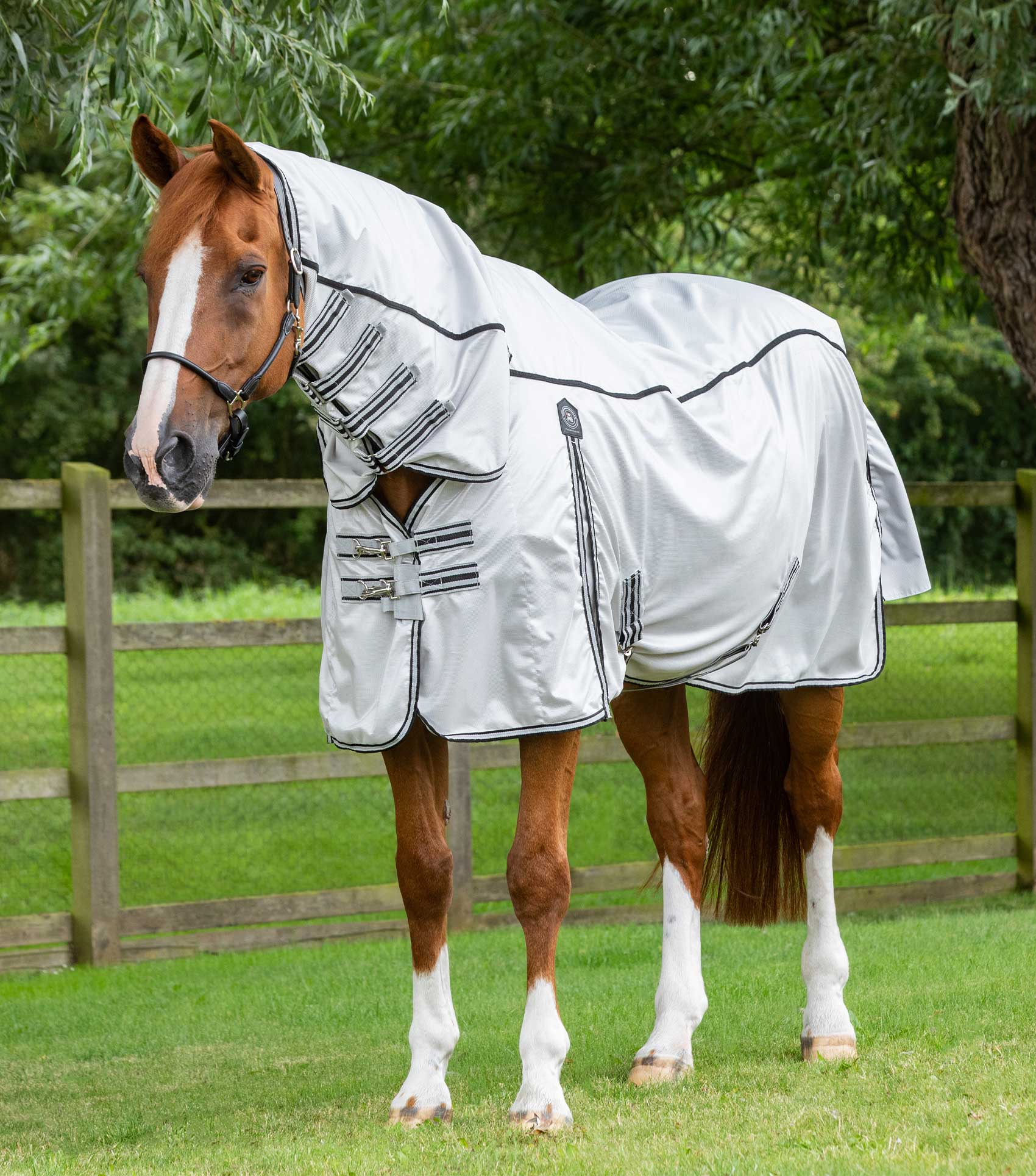 PE - Shower Tex Fly Rug With Surcingles